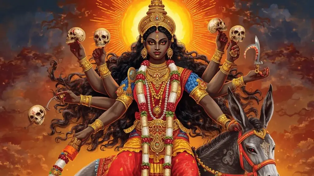 Navratri ka satva din Maa Durga ka Satva roop