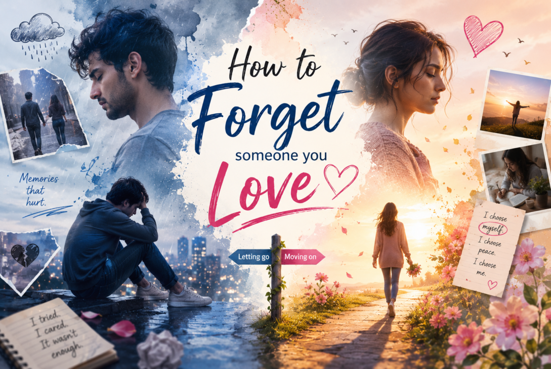 How to Forget Someone you love