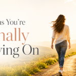 signs you're finally moving on