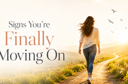 signs you're finally moving on
