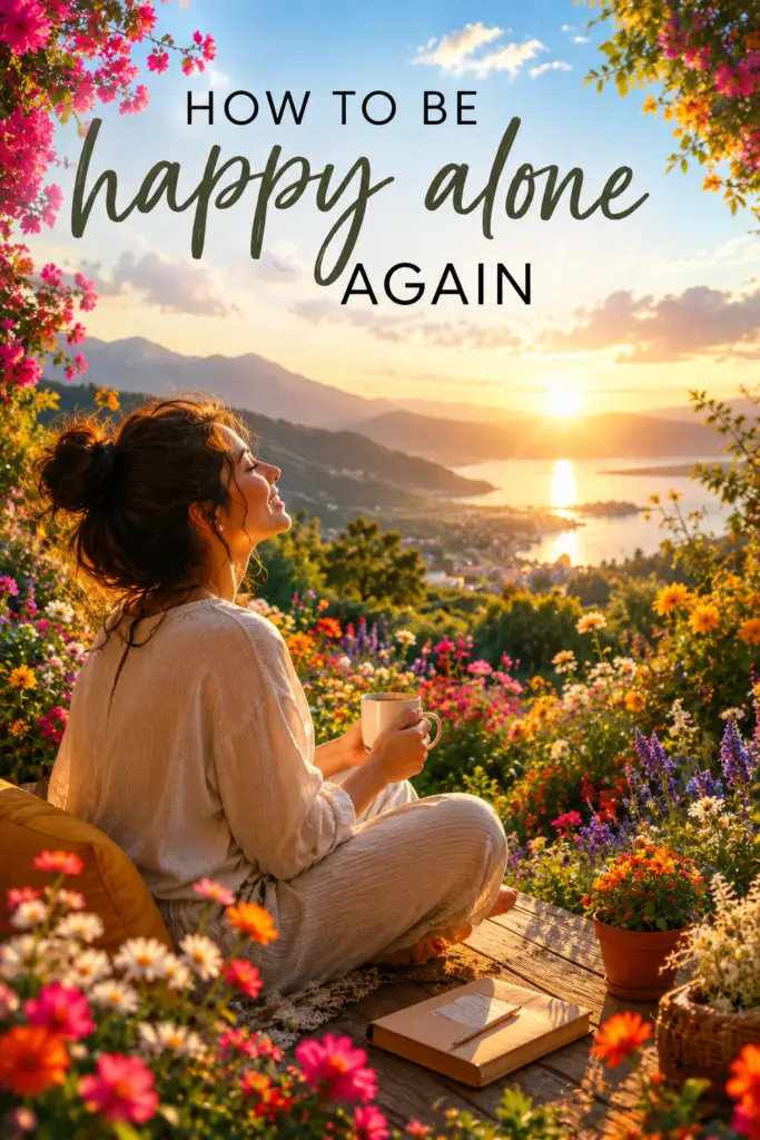 How to be happy alone Again Image