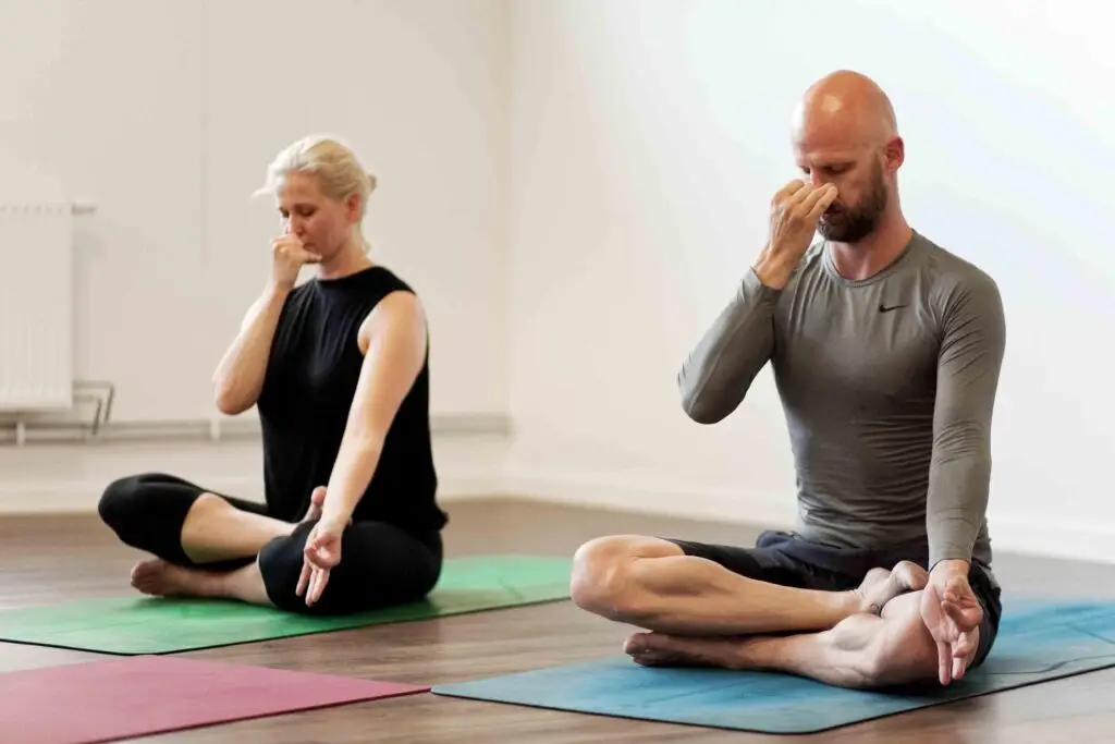 Yoga for motion sickness pose 7