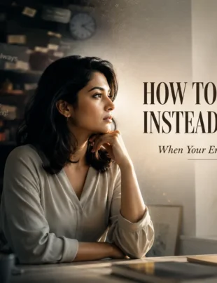 How to Respond Instead of React when emotions take over in difficult situations