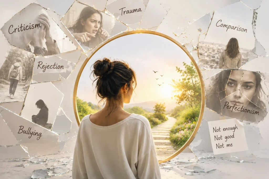 Signs of low self-worth and the emotional factors that can affect self-belief