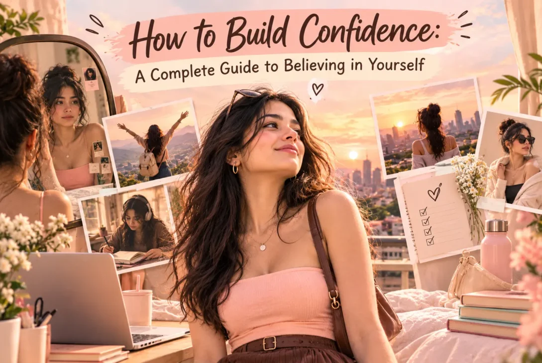 How to build confidence through self-belief, personal growth, and a modern confident mindset