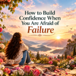 How to build confidence when you are afraid of failure with a woman facing a hopeful sunrise