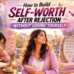 How to build self-worth after rejection through self-love, healing, personal growth, and inner confidence