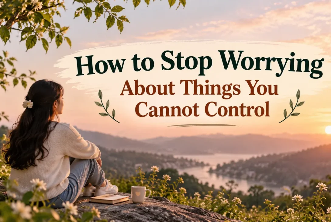How to Stop Worrying About Things You Cannot Control – peaceful landscape representing acceptance and inner peace.