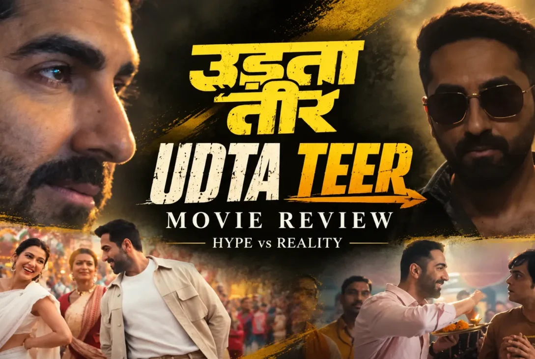 Udta Teer movie review featuring Ayushmann Khurrana, comedy analysis and honest movie verdict